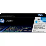 HP 125A Cyan Original LaserJet Toner Cartridge (CB541A)