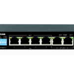 6 port Long Range PoE switchEU Plug